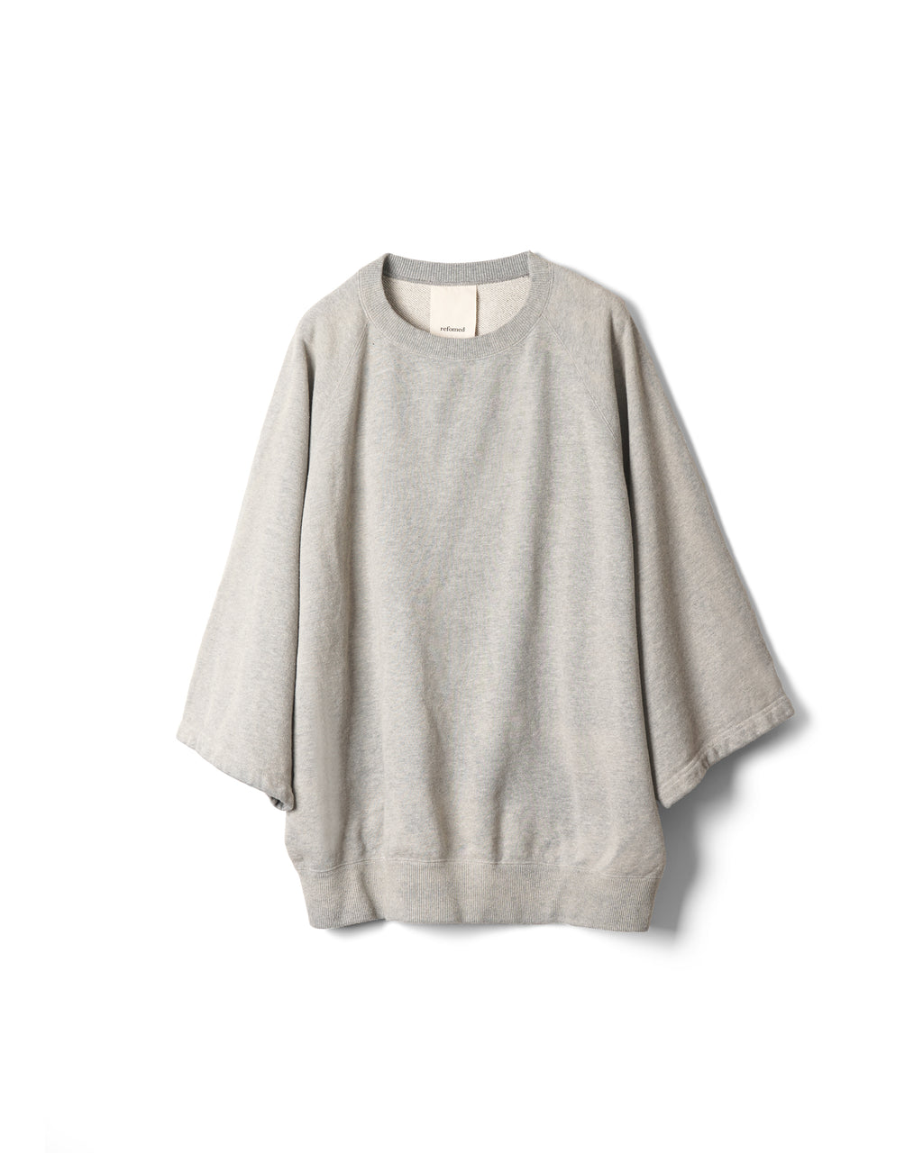 refomed / 10WASH S/S SWEATER -T.GRAY-｜aIbn Official Online Store