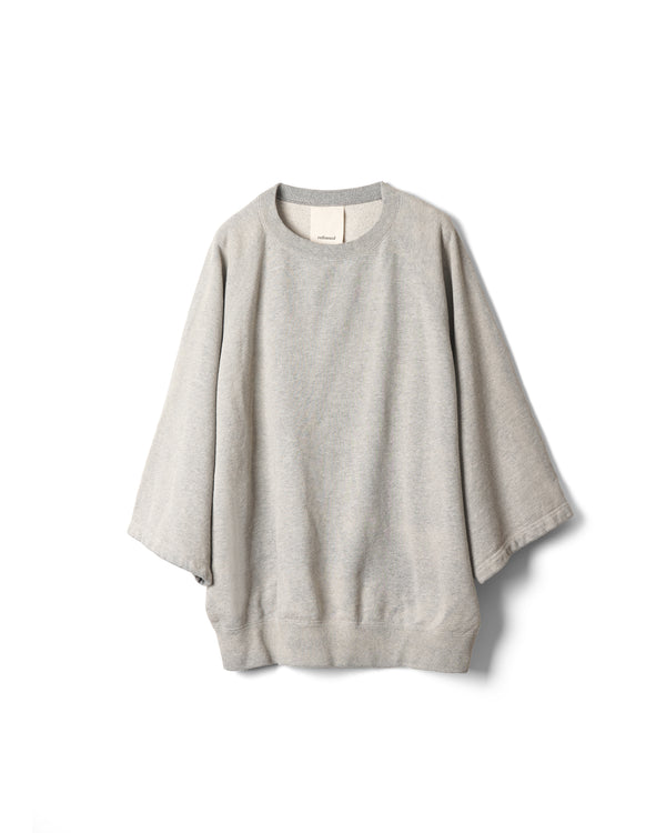 refomed / 10WASH S/S SWEATER -T.GRAY-