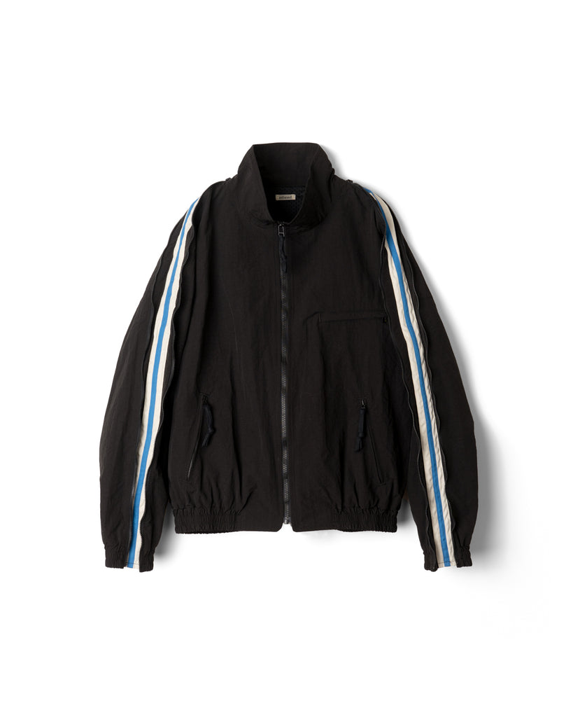 [Scheduled to arrive in August] refomed / FRESH MAN NYLON JACKE-BLACK-