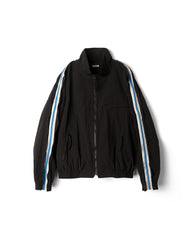 [Scheduled to arrive in August] refomed / FRESH MAN NYLON JACKE-BLACK-