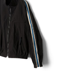 [Scheduled to arrive in August] refomed / FRESH MAN NYLON JACKE-BLACK-