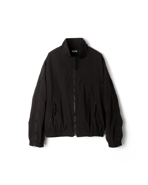 refomed / FRESH MAN NYLON JACKET -BLACK-