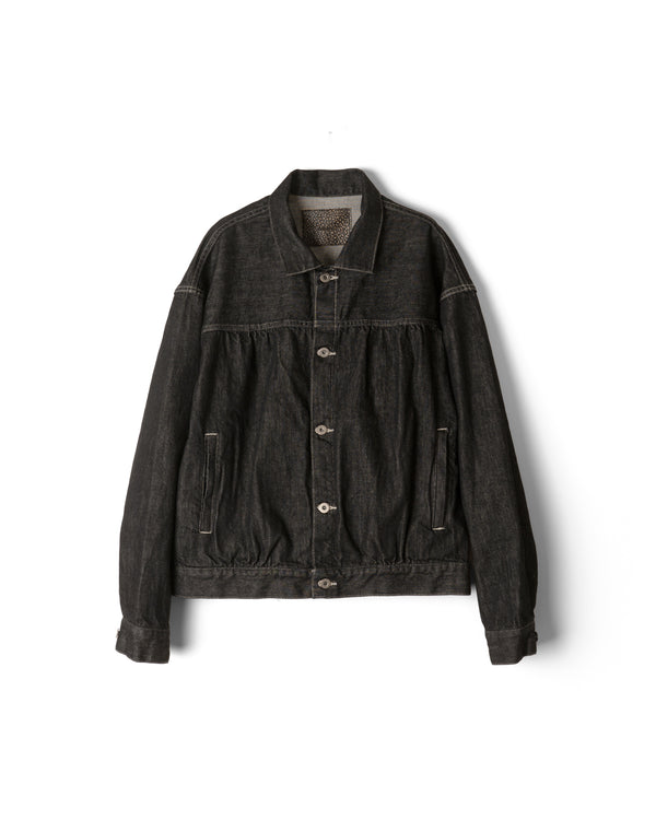 refomed / OLD MAN DENIM JACKET “OW”-BLACK-