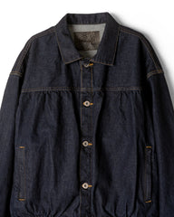 [Scheduled to arrive in September] refomed / OLD MAN DENIM JACKET “OW”-INDIGO-