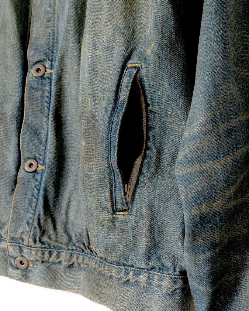 refomed / OLD MAN DENIM JACKET “USED”-USED-