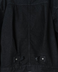 refomed / OLD MAN DENIM JACKET"BK"- BLACK