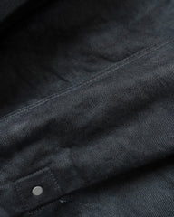 refomed / OLD MAN DENIM JACKET"BK"- BLACK