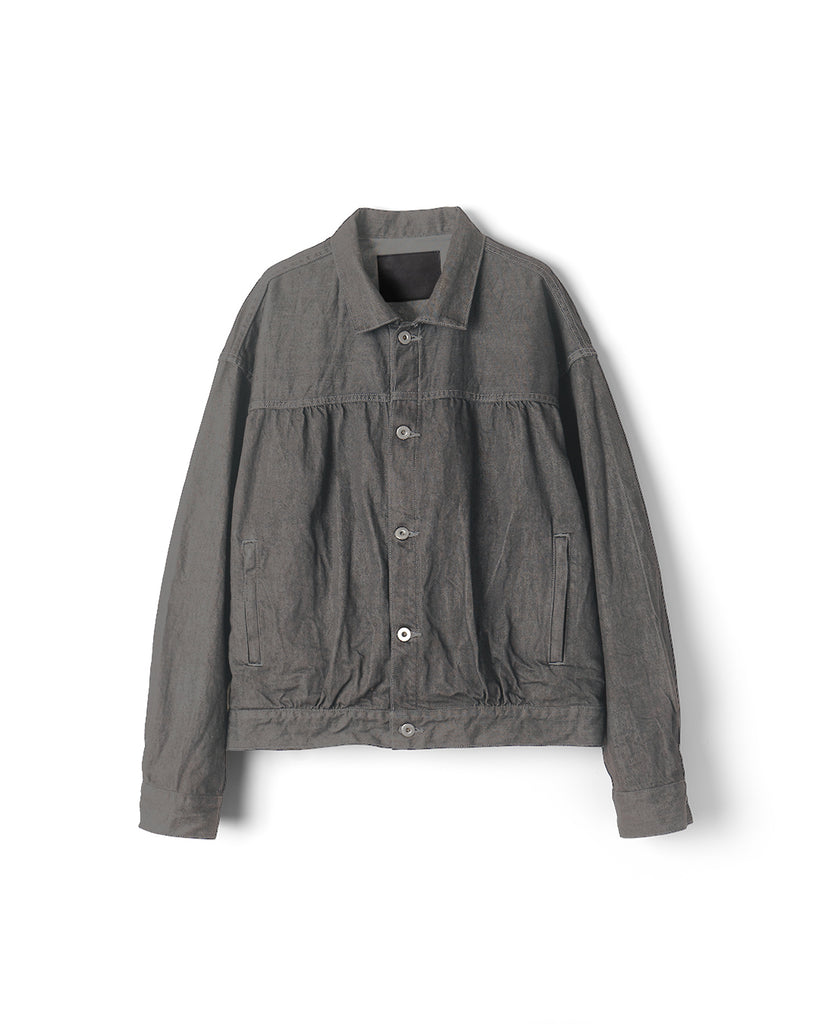 refomed / OLD MAN DENIM JACKET-BROWN-