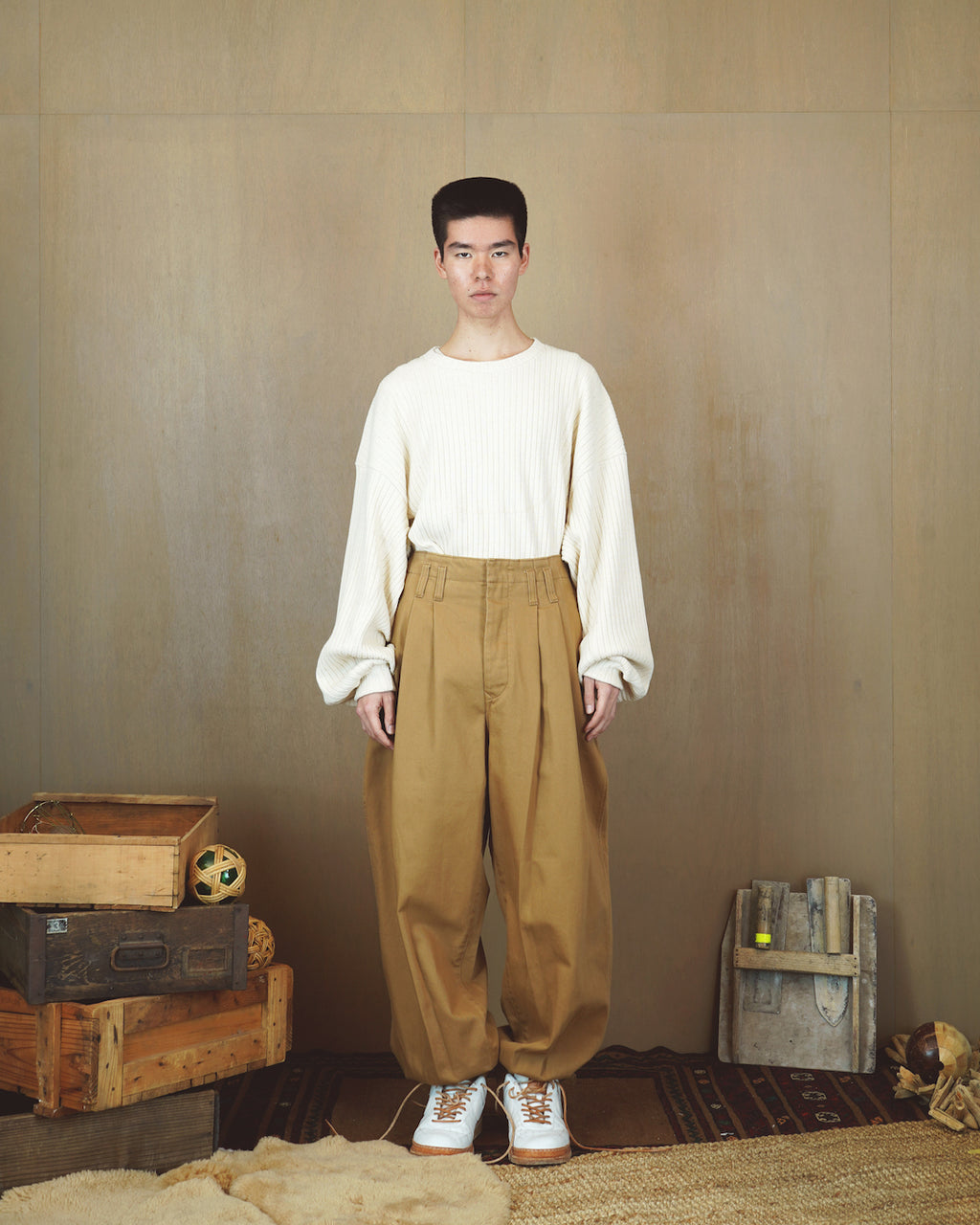 refomed (リフォメッド) / KATSURAGI DENIM KNICKERBOCKERS -CAMEL-