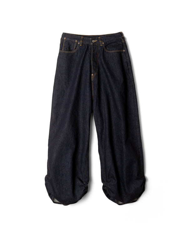 [Scheduled to arrive in September] refomed / FRESH MAN DENIM WIDE PANTS “OW”-INDIGO-