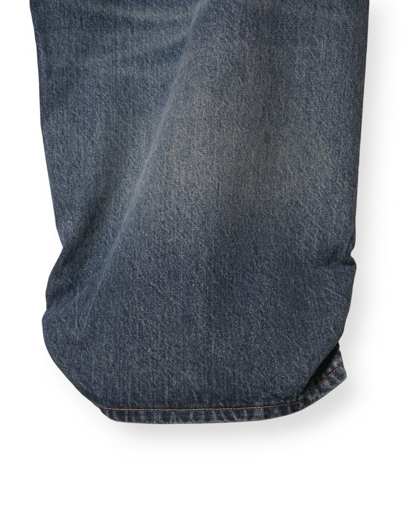 【7/29発売】refomed /  FRESH MAN DENIM WIDE PANTS by EDWIN "USED" -DEEP INDIGO-