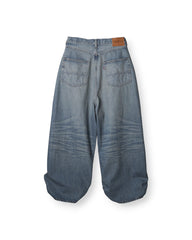 【7/29発売】refomed /  FRESH MAN DENIM WIDE PANTS by EDWIN　"USED" -LIGHT INDIGO-