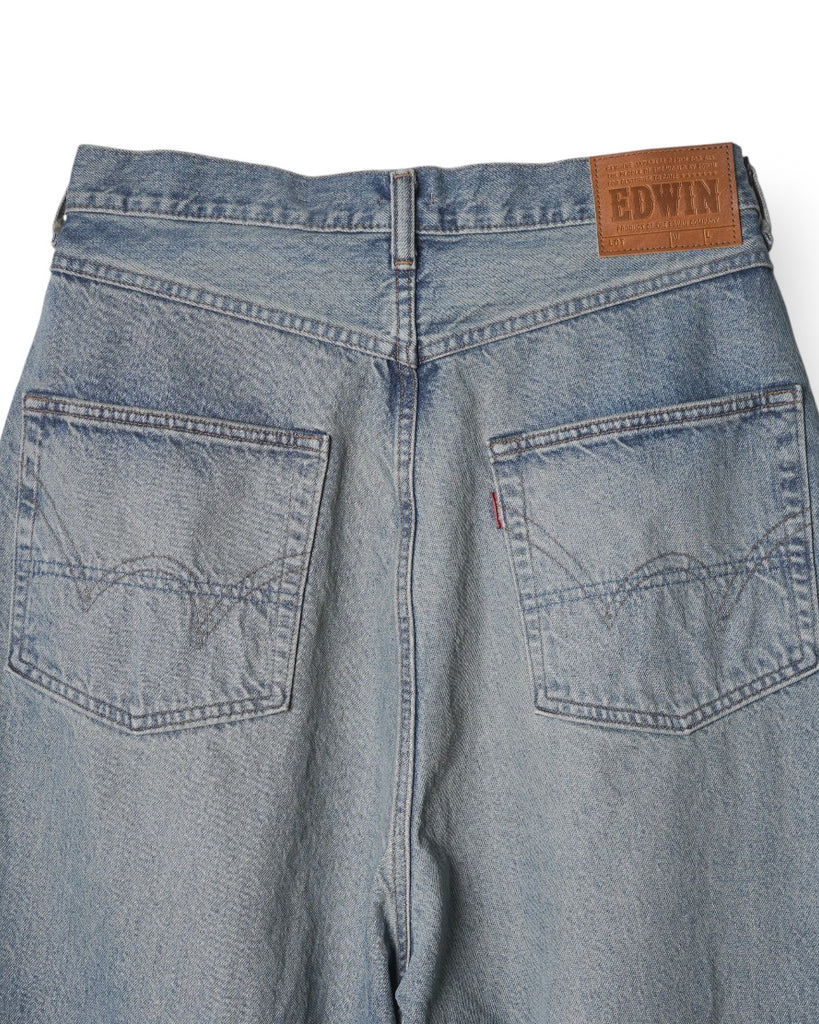 【7/29発売】refomed /  FRESH MAN DENIM WIDE PANTS by EDWIN　"USED" -LIGHT INDIGO-