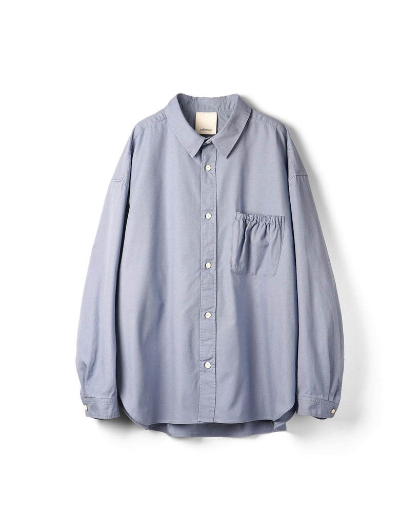 refomed (リフォメッド) / WRIST PATCH WIDE SHIRT 