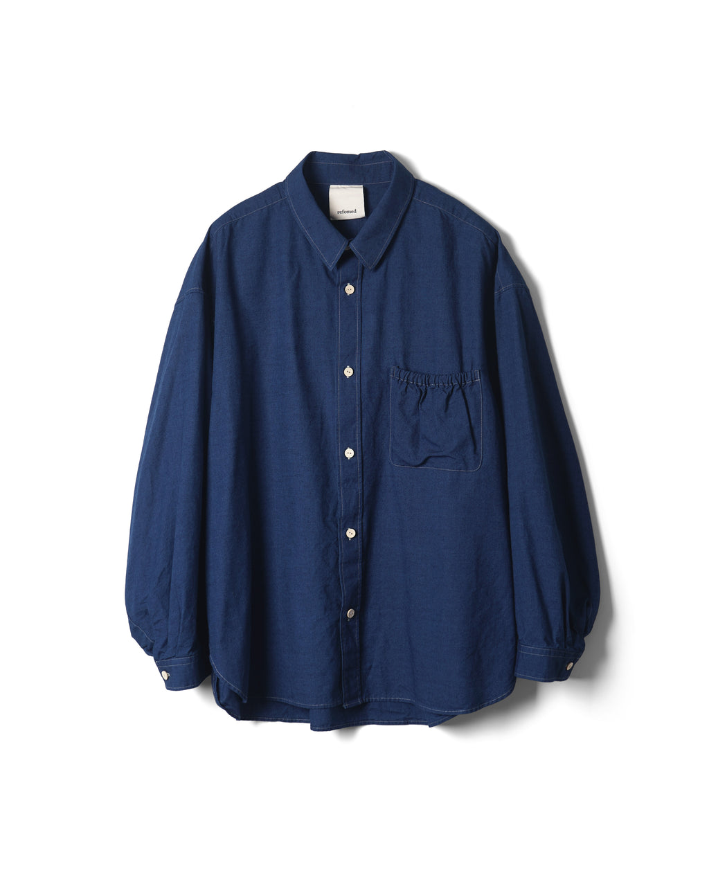 refomed リフォメッド / WRIST PATCH WIDE SHIRT - シャツ