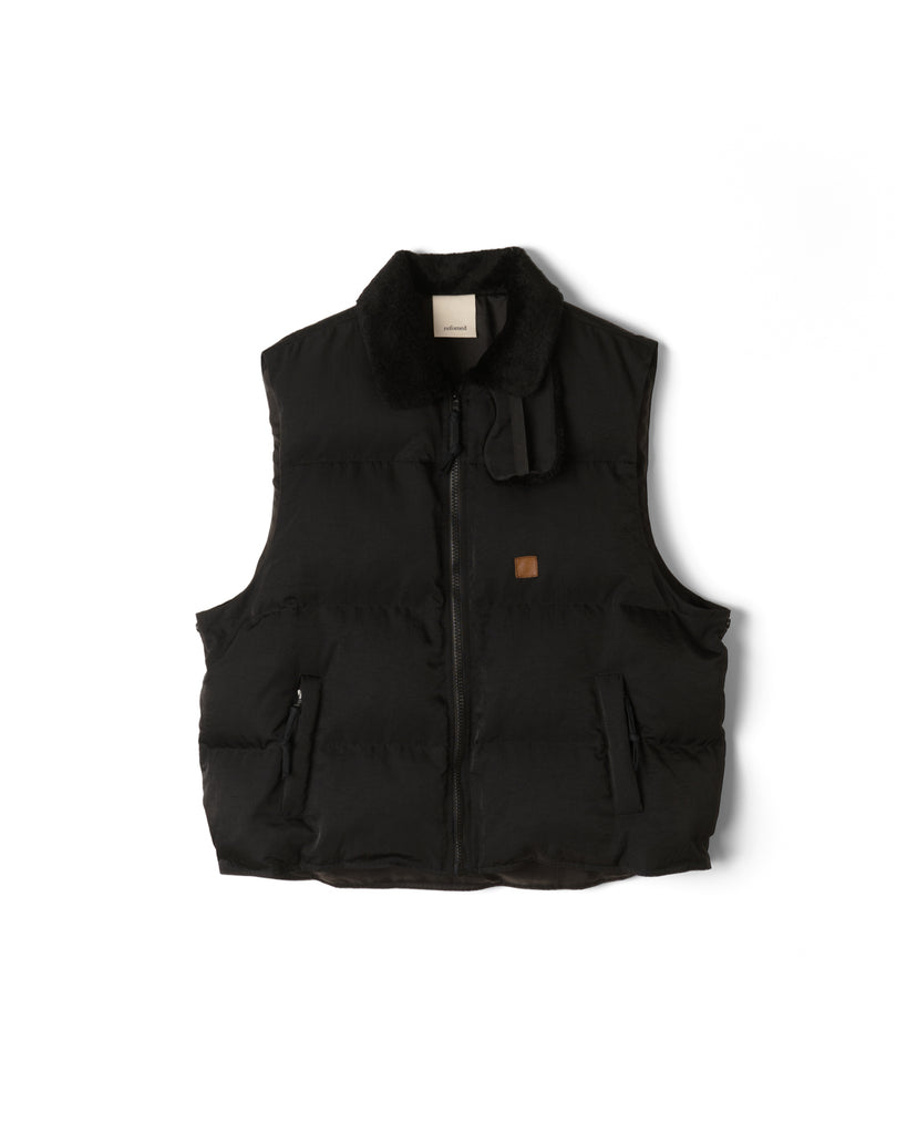 refomed / SLEEPING DOWN VEST-BLACK-