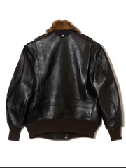 【8/9(日)発売】SUGARHILL / SHRINK LEATHER G-1 JACKET -BLACK SHRINK-