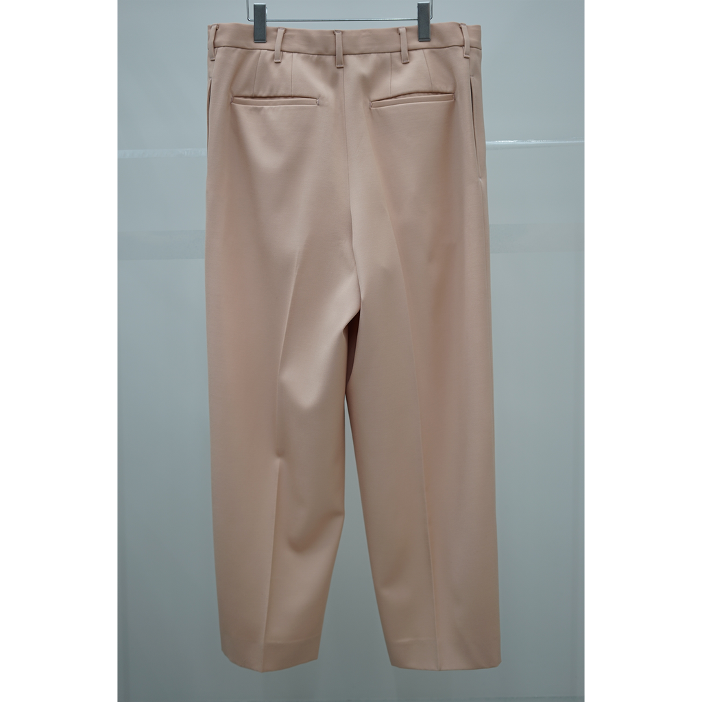 nonnotte / NO TACK WIDE STRAIGHT TROUSERS -Frappe-