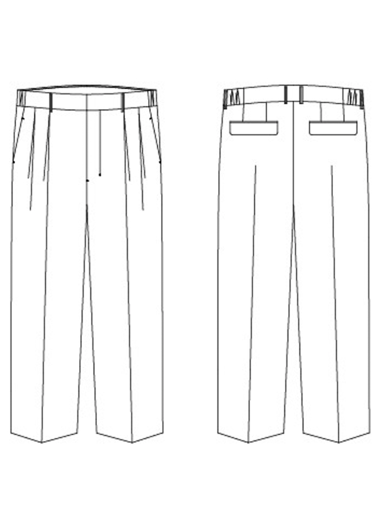 【予約販売】aIbn別注 IRENISA / TWO TUCKS WIDE PANTS -DARK OLIVE-