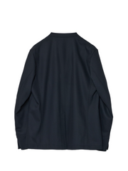 IRENISA / NO-COLLAR JAKET -BLACK-