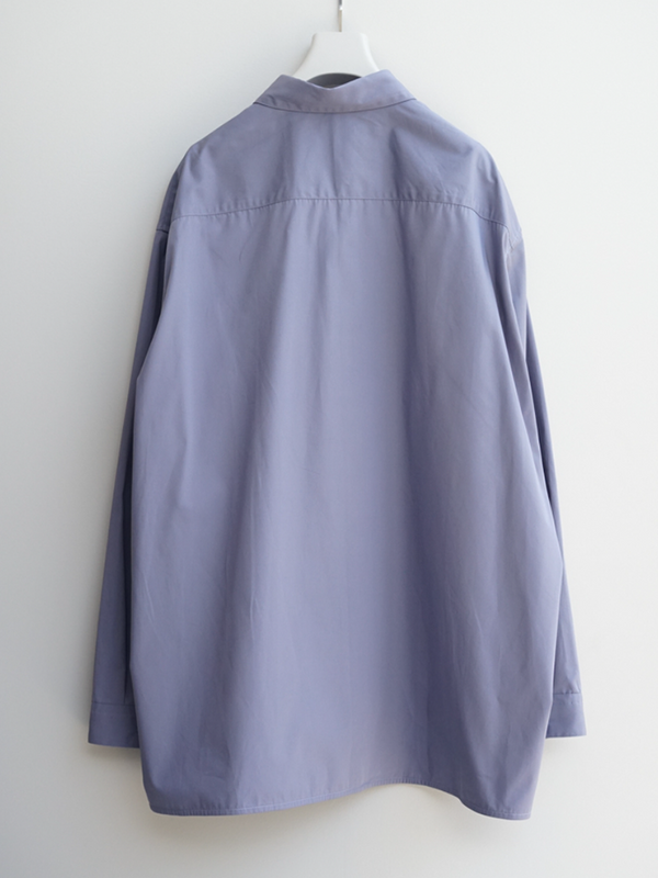 nonnotte / Oversized Shirt-Blue Granite-