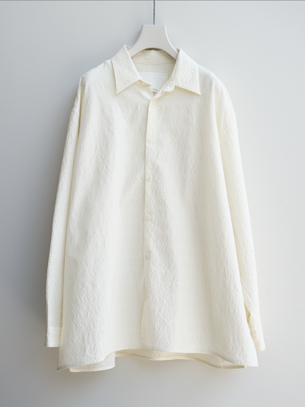 nonnotte / Oversized Shirt -Cream-