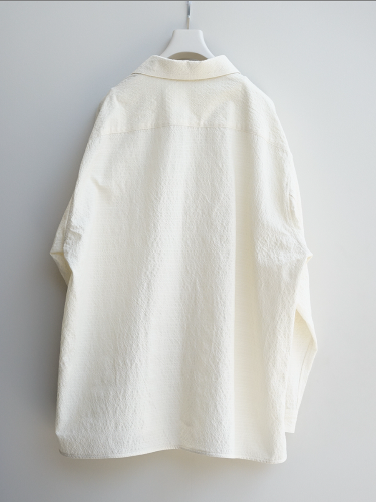 nonnotte / Oversized Shirt -Cream-