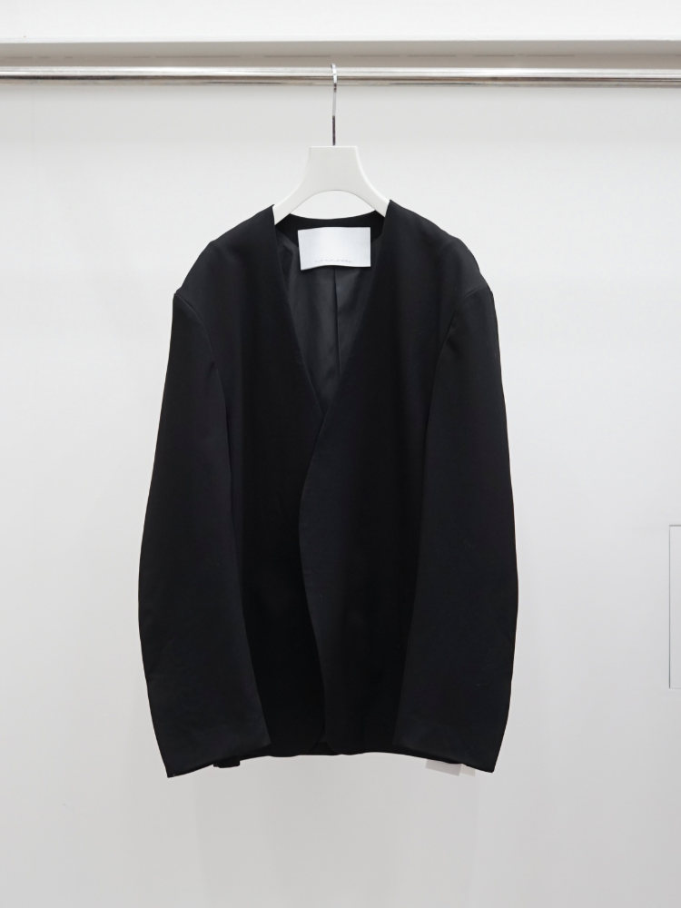 nonnotte / 三角龜領套頭衫-YAKNatural × 白色-