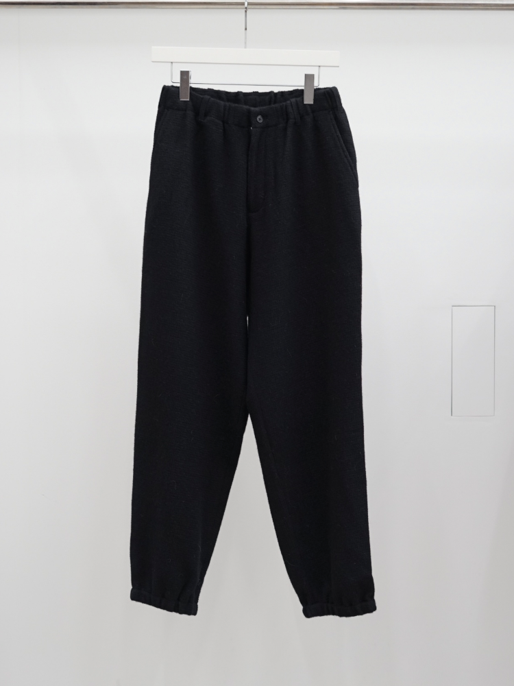 nonnotte / 針織褲超寬 -YAKNatural × TopGray-