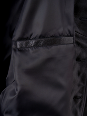 refomed / CCU LEATHER FORMAN JACKET -BLACK-