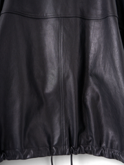 refomed / CCU LEATHER FORMAN JACKET -BLACK-