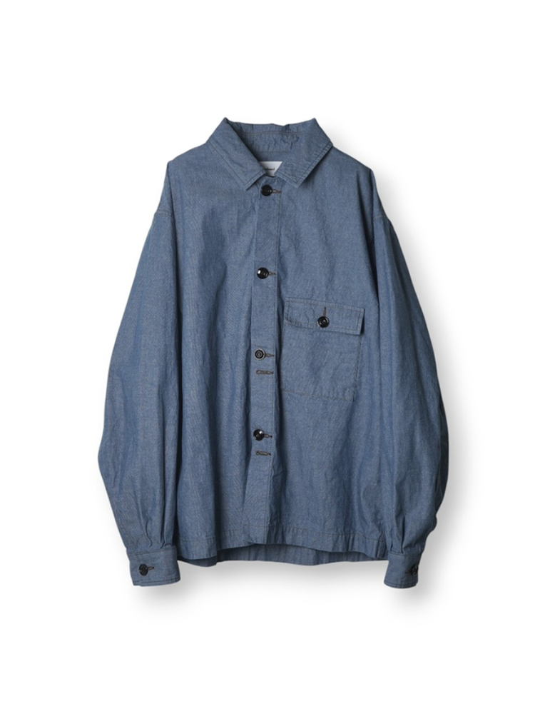 refomed /  Skip BOX SHIRT "DENIM OW" -ONE WASH-
