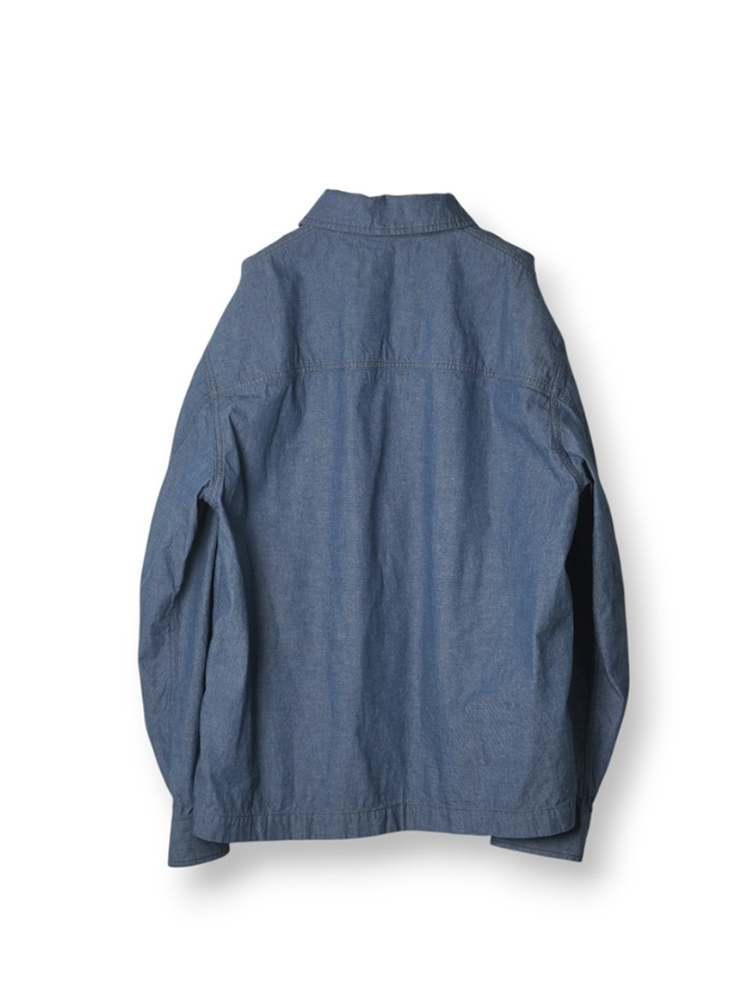 refomed /  Skip BOX SHIRT "DENIM OW" -ONE WASH-