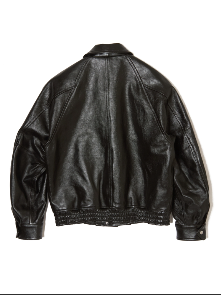 SUGARHILL / SHRINK BOMBER JACKET -BLACK SHRINK-