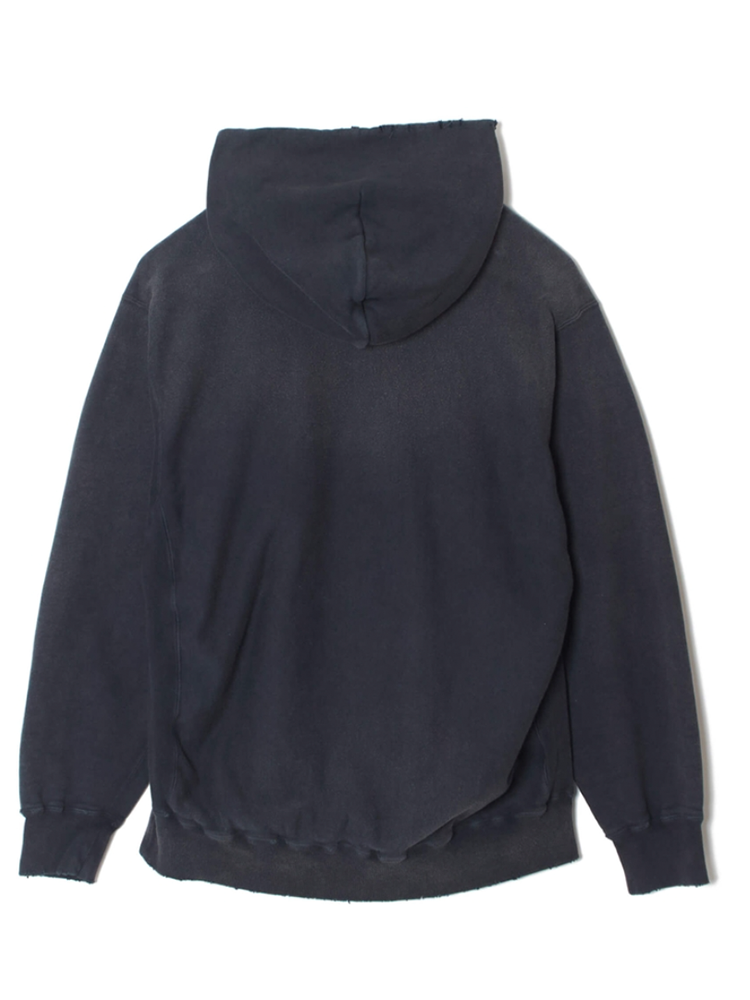 [Scheduled to arrive in September] SUGARHILL / AGED HOODIE-ASH BLACK-