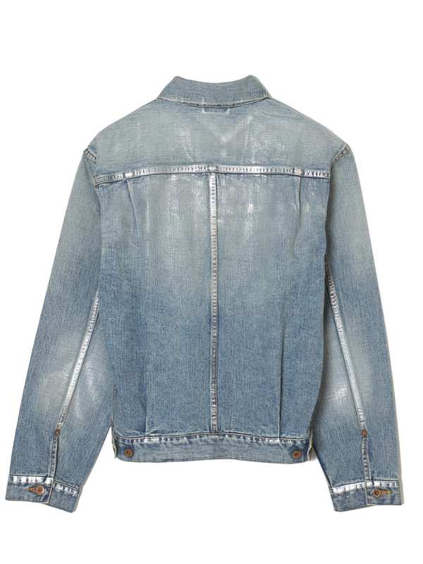 [Expected to arrive in October] SUGARHILL / FOILED DENIM JACKET-INDIGO-