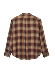 【10/18(土)13時頃発売】SUGARHILL / PLAID OPEN COLLOR SHIRTS -WINE RED-