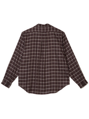 【9/10(木) 発売】SUGARHILL / OMBRE OPEN COLLER SHIRT -DARK BROWN-